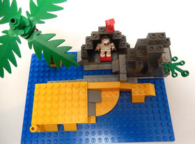 Lego 6254 Rocky Reef Pirates I  100% Complete