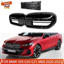 Passt Für BMW 5er G30 G31 M60 2020-2023 Sport Kühlergrill Mit LED Glanz Schwarz