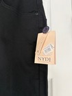 NYDJ Sheri Side Slit Slim Ankle Jeans in Black, Size 10 Petite, New with Tags — photo 9