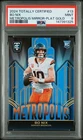 2024 Bo Nix Panini Totally Certified Metropolis /10 -PSA 9 - POP 1 - NONE HIGHER