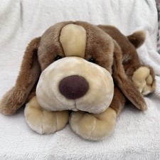 Toys R US Animal Alley Darby Brown Puppy Dog 24" Stuffed Plush Vintage 2000