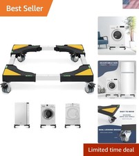 Industrial-Grade Dolly with 4 Locking Wheels - Secure Transport for Appliances