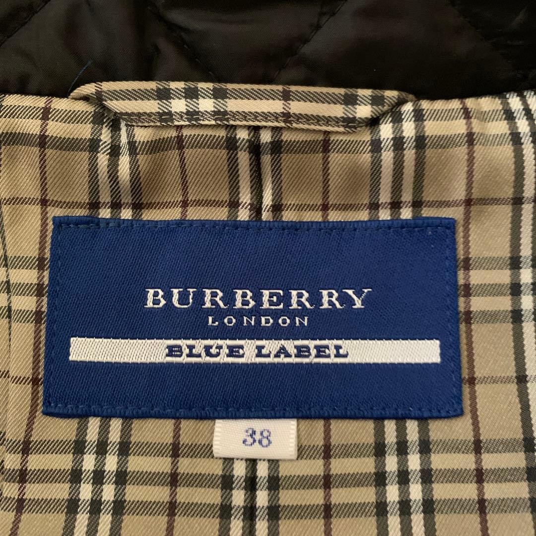 Burberry    Blue Label BURBERRY 38M Black Quilted Coat thumbnail 5