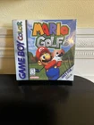 mario golf gameboy color 1999 . brand new sealed