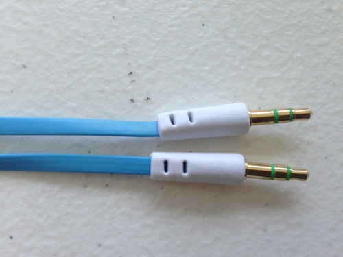 3.5mm male stereo audio aux auxiliary cable for iPod mp3 car iPhone 4s 5c 6 plus - Picture 17 of 62
