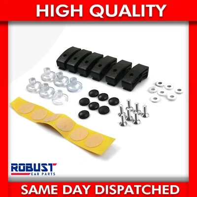 DEFLECTOR ASSEMBLY CLIPS SET COMPATIBLE WITH ALL VEHICLES BONNET WIND BUG STONE