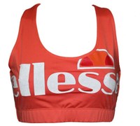 Sport Bh Sports Bra Ellesse Ferrara Bra Orange Schriftzug Gr. L40 Neu