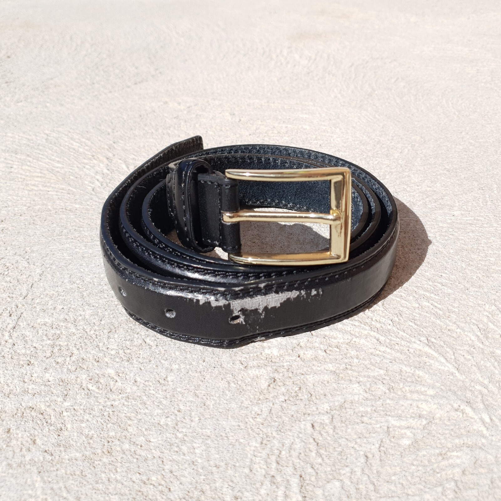 Leather Belt Mens Size 42