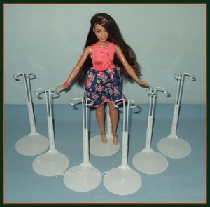 barbie doll stands ebay