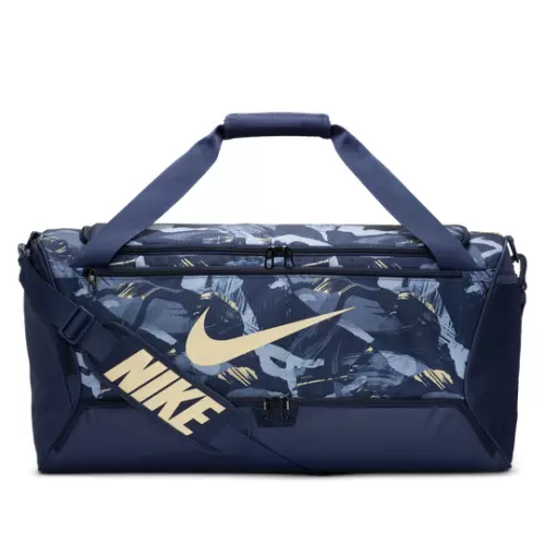 Nike Brasilia 9.5 Duffel Bag Unisex Sports Gym Pack Blue - DR6111-410 size  M