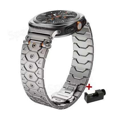 Stainless Steel Metal Band Strap Bracelet For Samsung Galaxy Watch Ultra 47mm