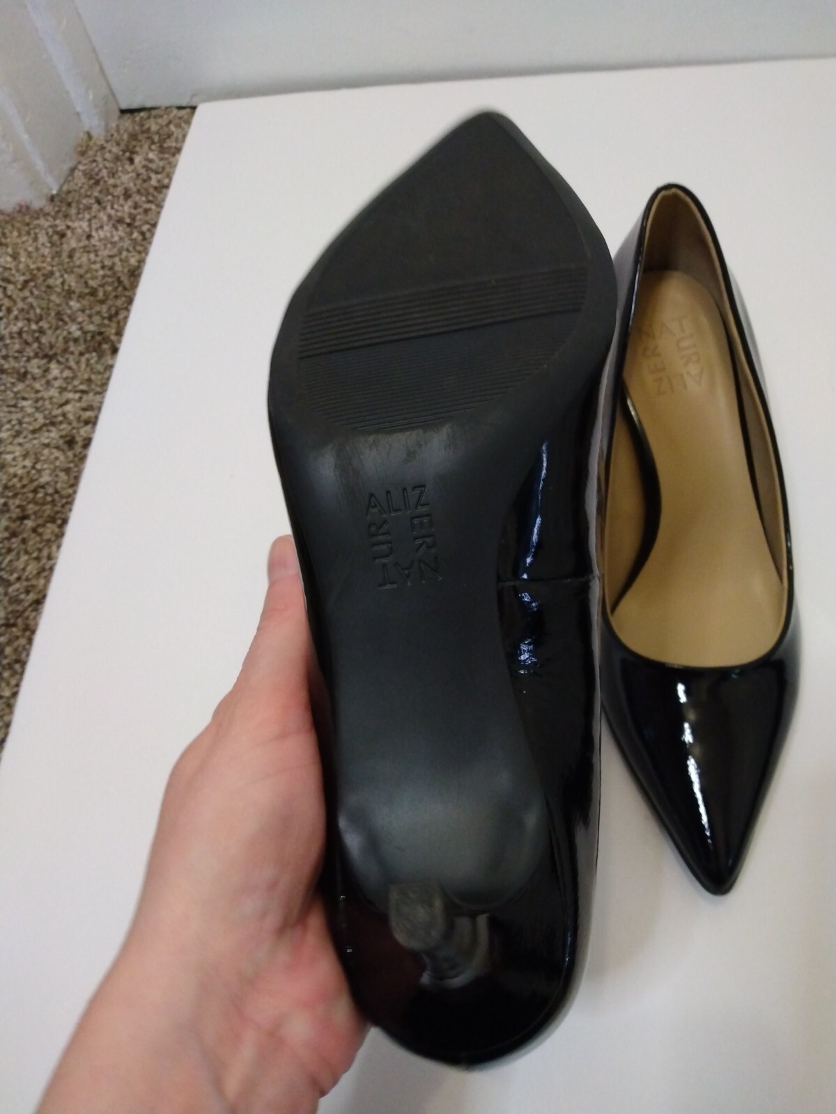 Women’s Naturalizer Everly black Patent leather high … Gem