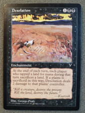 1x Desolation NM x1 -- Visions -- MTG UN-PLAYED CARD (DS3D1PP)..................