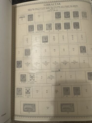 Great Britain And Regional Over 1,300 Used/MH Stamps On Minkus Album - Picture 7 of 15