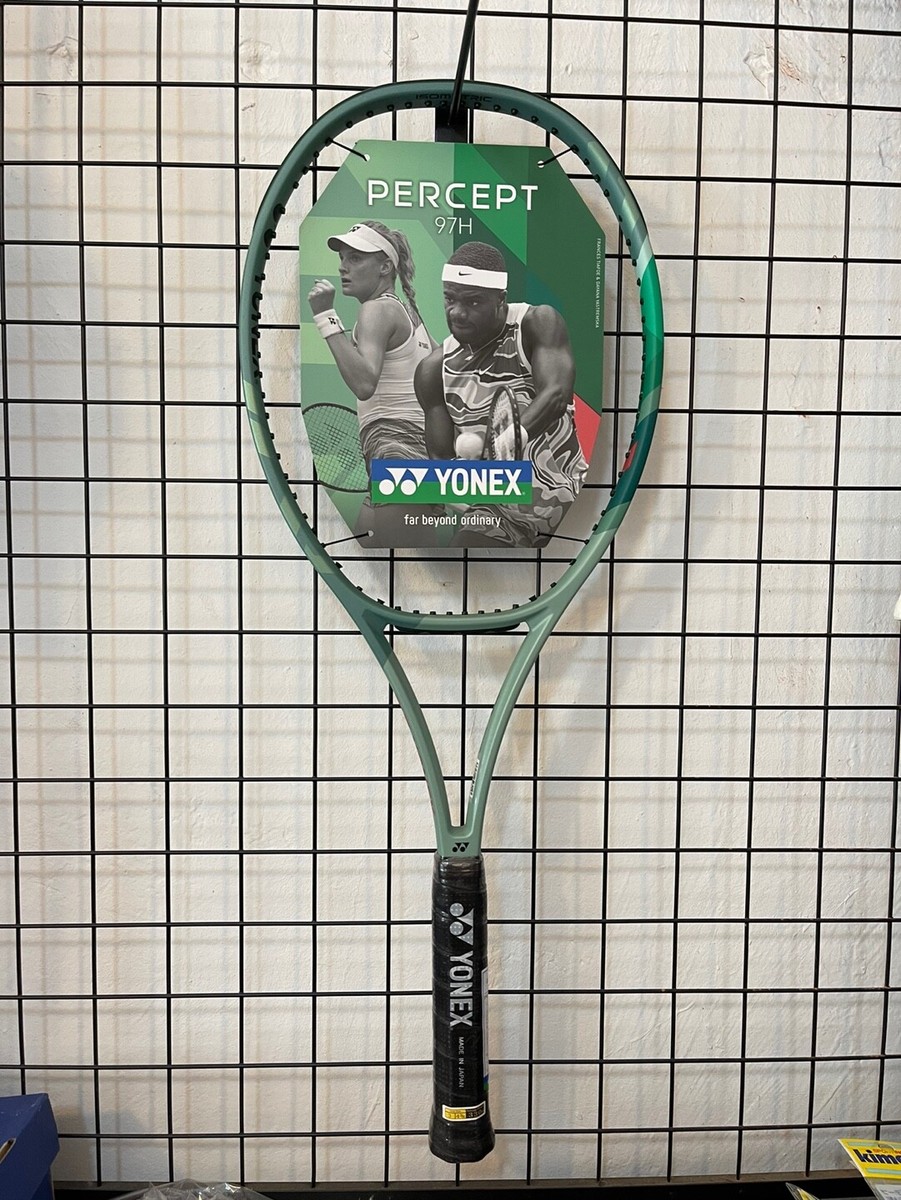 YONEX 2023 Percept 97H Tennis Racquet Racket Green 97sq 330g 16x19