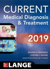 CURRENT Medical Diagnosis and Treatment 2019 - Paperback - GOOD