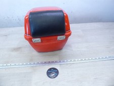 1983 Yamaha CV80 Riva Y918) red luggage carrier trunk back rest pad assembly