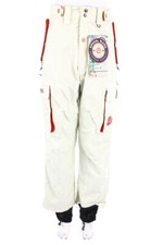 Pantaloni da sci miscela speciale S bianco sporco NUOVI