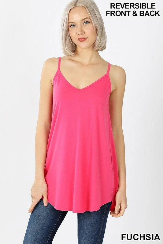 Flowy spaghetti sales strap top