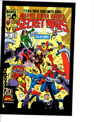 MARVEL LEGENDS COMIC BOOK REPRINT-SECRET WARS #5 | eBay