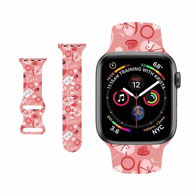 BONICI Smart Watch Bands for Apple Watch (38mm 40mm 41mm) Elegant Love Heart