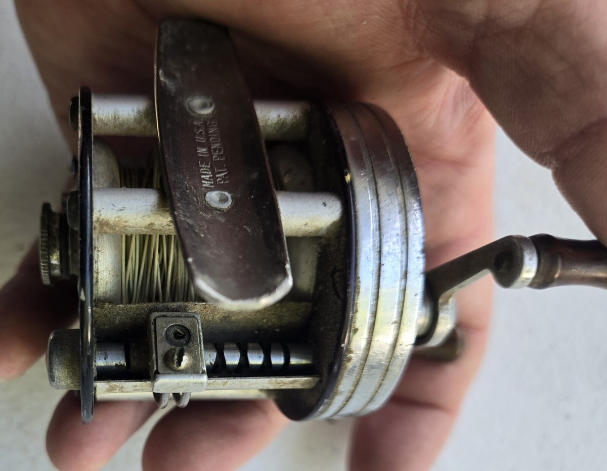リール Langley PLUGCAST 360 Langley PlugCast 360 Antique Casting Reel - Fin & Flame
