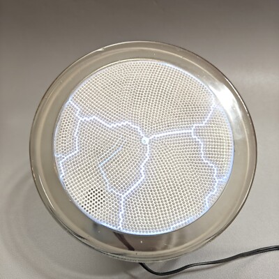 Can You Imagine Lumin Disk White 6'' Plasma Glass Flat Panel Luminglass - BRIGHT!