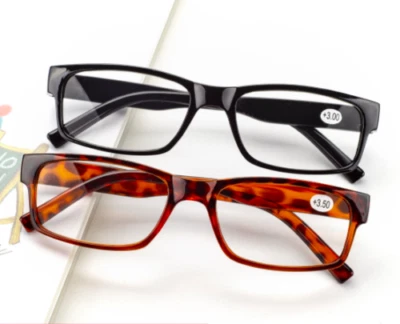 2 Packs Quality Reading Glasses Mens Womans Classic Style Fashion Design