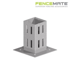 Fencemate Hold Fast Bolt Down Fence Post Support for Fixing to any Hard Surface