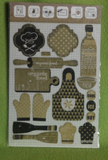 Scrapbooking - Kraft - Sticker - Küche
