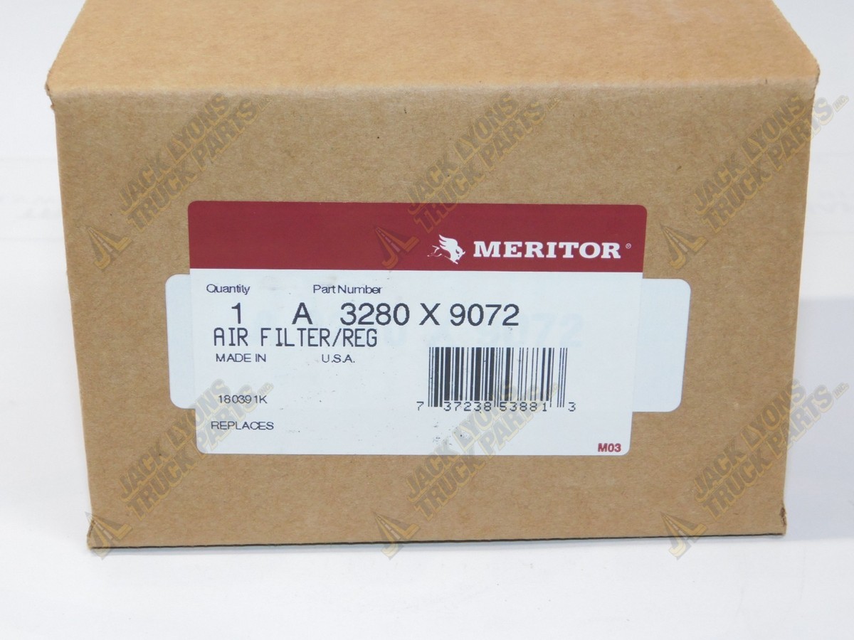 A3280X9072 New Meritor (Rockwell) Transmission Air Filter 