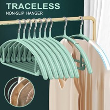 Clothes Hanger Pants Shirt Hangers Non-slip Closet Storage Rack Bulk No Bumps