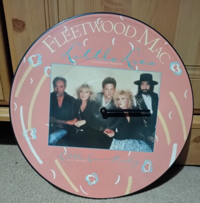 Fleetwood Mac Little Lies vinyl Clock