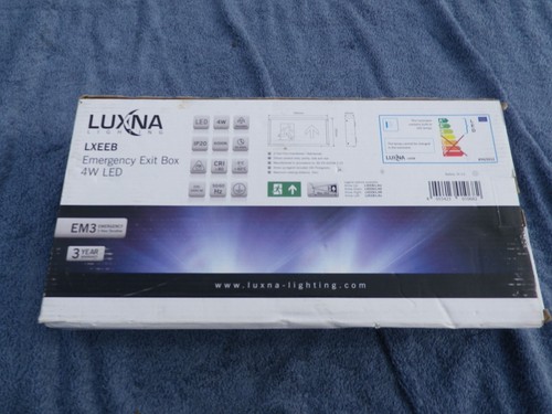 The LUXNA emergency Exit Box Slim 4W LED - Picture 2 of 2