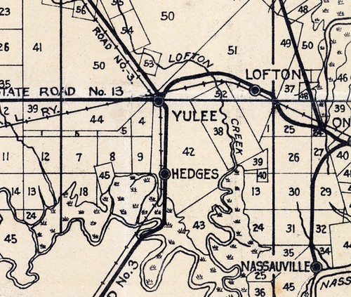 1926 Map of Nassau County Florida - 第 3/3 張圖片