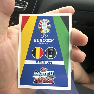 Carte Topps Match Attax Euro 2024 – Wout Faes (Belgique) #BEL5 – Brillante