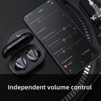 FiiO FW5 TWS True Bluetooth 5.2 Earbuds,w/1DD+2BA 10mm Hybrid