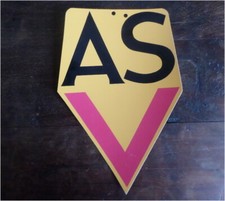 DDR ASV Plaste - Schild Armee NVA Sportvereinigung East German Army Sports Club