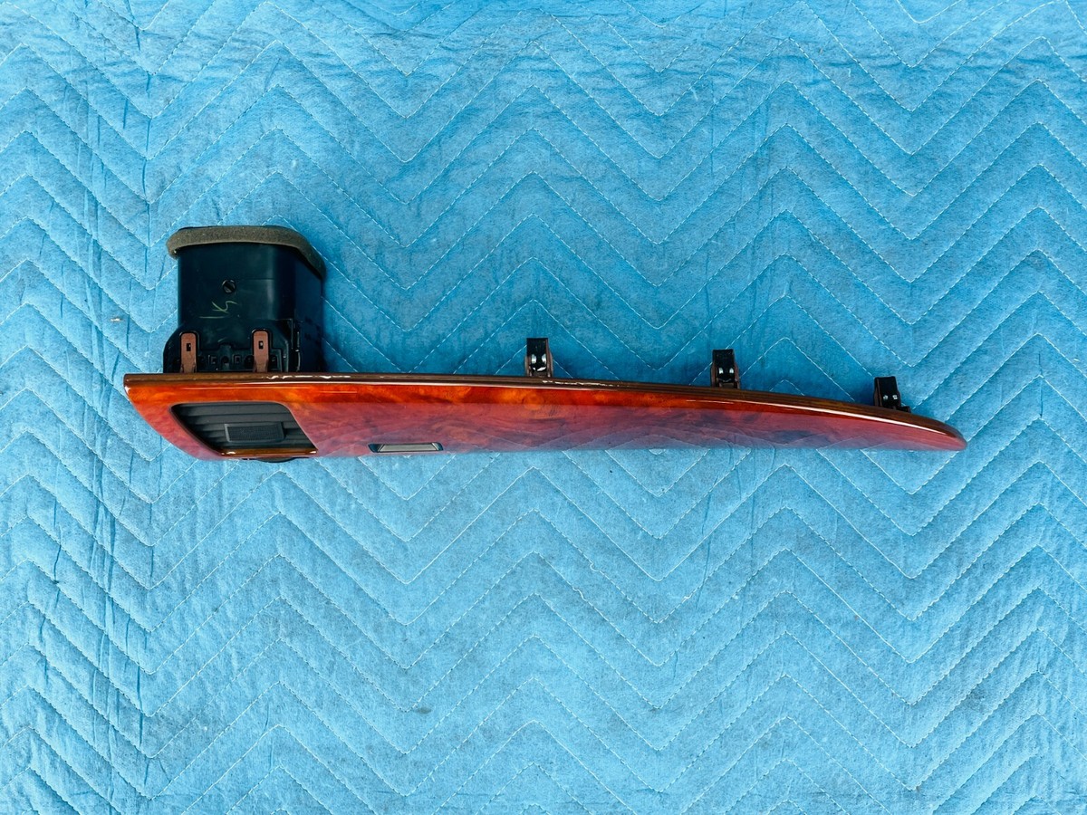 Lexus SC430 Dash Center Air Vent w/ Wood Trim Cover Passenger Side
