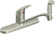 Cleveland Cornerstone Stainless Kitchen Faucet W/ Side Spray - CA40513SL