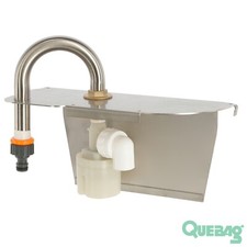 Schwimmerventil für Langfuttertrog Kälberhütte Iglu Tränkebecken Wassertrog Trog