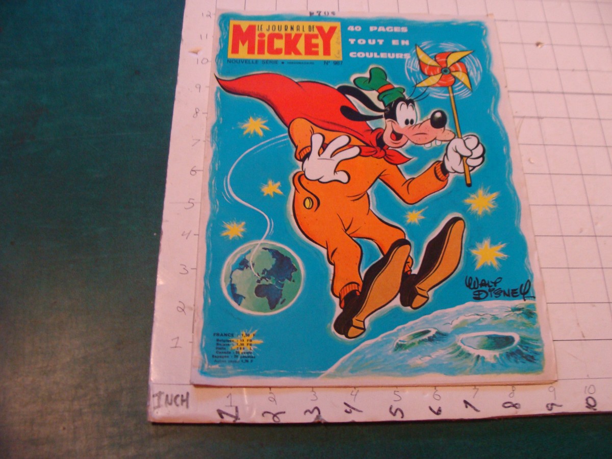 vintage Le Journal de MICKEY --FRENCH COMIC BOOK/MAGAZINE