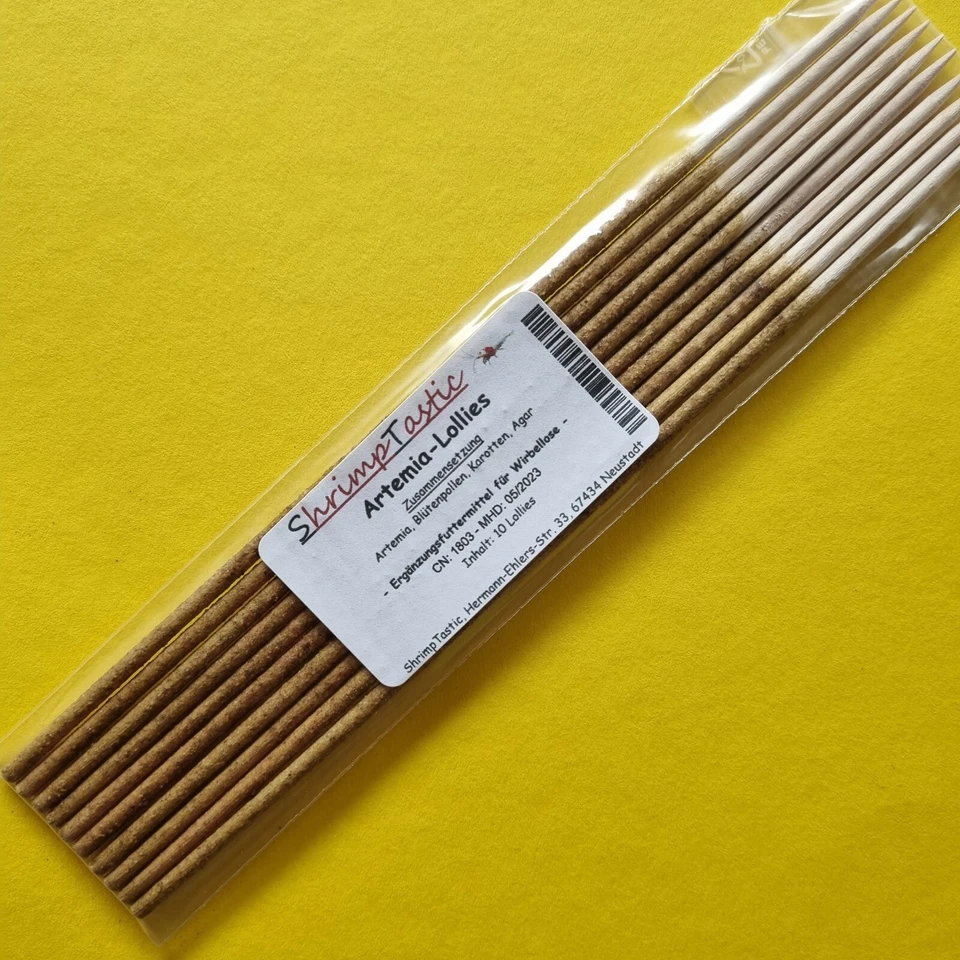 ShrimpTastic Lollies Set / 50 Stück / Garnelen Lollies Futters Stangen Lutscher - Bild 4 von 4