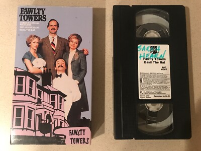 Fawlty Towers (VHS, 1986) Basil the Rat, Communications Problems, Anniversary
