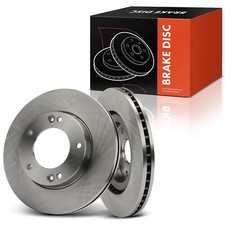 2x Front Left & Right L&R Disc Brake Rotors for Kia Sorento 2007-2009 3.3L 3.8L