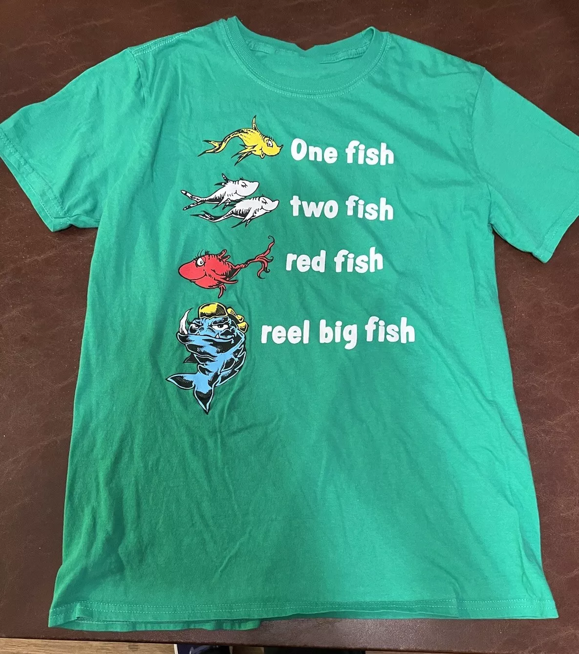 Reel Big Fish Fan Gift Unisex Green T-Shirt Sizes S to 5XL