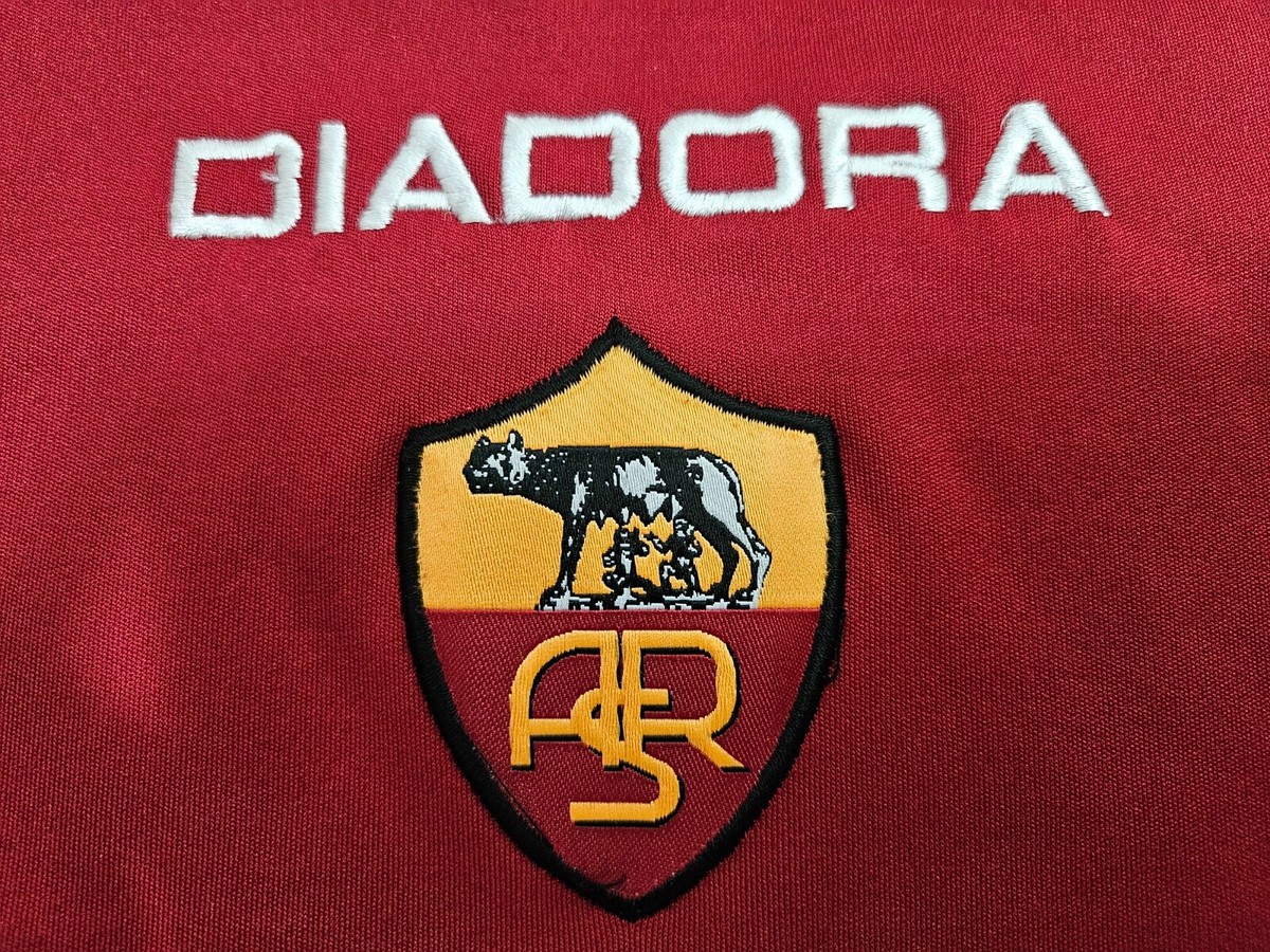 夏セール2004/05 DIADORA AS ROMA ホームレプリカ　Mサイズ 夏セール2004/05 DIADORA AS ROMA ホームレプリカ Mサイズ