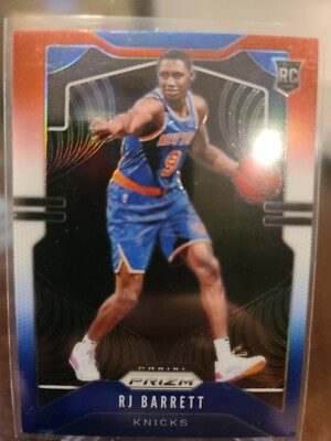 2019 Panini Prizm RJ Barrett RWB Red White Blue #250 RC