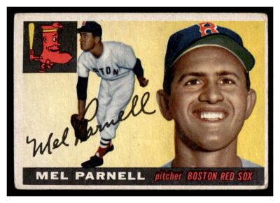 1955  Topps  Mel Parnell 140 Boston Red Sox