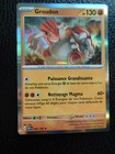 Carte Pokémon HOLO Groudon 093/182 PAR Ecarlate Violet Faille Paradoxe FR NEUF